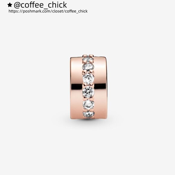 Pandora Sparkling Row Spacer Charm - Picture 3 of 5